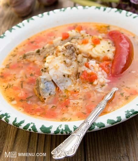 Харчо простой с курицей и