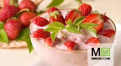 Крем творожный с клубникой (2) Крем творожный с клубникой (2)