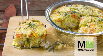 Чыхыртма тоюгу — запеканка с курицей Чыхыртма тоюгу — запеканка с курицей