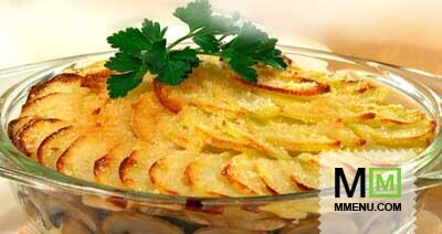 Картофельная запеканка по-монастырски Картофельная запеканка по-монастырски