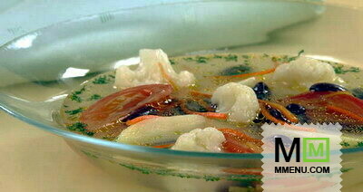 Суп овощной с фасолью (3)