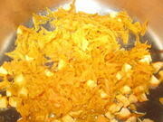 Приготовление блюда по рецепту - Фасолевый суп-пюре с мясом и морковью. Шаг 2