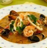 Приготовление блюда по рецепту - Острый суп с морепродуктами. Шаг 6