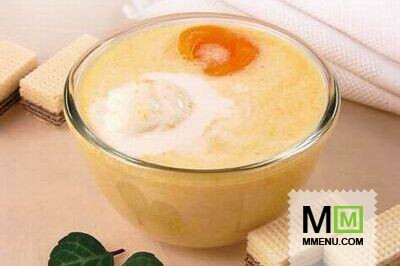 Суп фруктовый с мороженым Суп фруктовый с мороженым