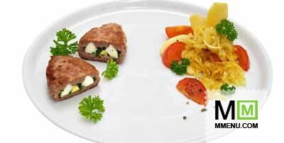Гарнир овощной с яблоками Гарнир овощной с яблоками