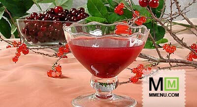 Рецепт - Джем вишневый с красной смородиной