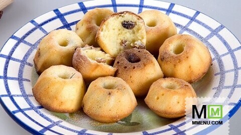 Кексы с изюмом Кексы с изюмом