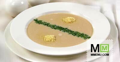 Суп из чеснока с пармезаном