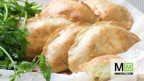 Хачапури с картофельно-сырной начинкой Хачапури с картофельно-сырной начинкой