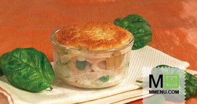 Запеканка из курицы с креветками Запеканка из курицы с креветками