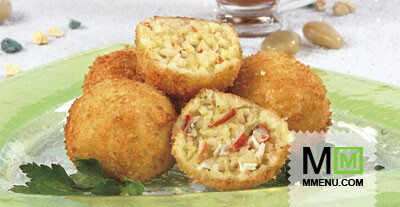 Крокеты крабовые с рисом Крокеты крабовые с рисом