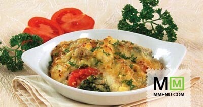 Запеканка рыбная с овощами Запеканка рыбная с овощами