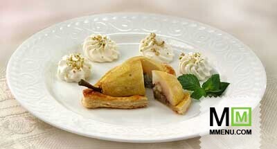 Груши с сырным кремом Груши с сырным кремом