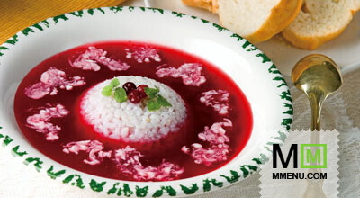 Юшка из черники с рисом Юшка из черники с рисом