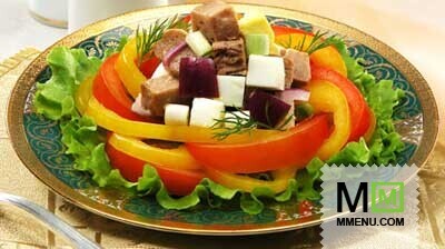 Салат из печени трески (2) Салат из печени трески (2)