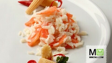 Морковь, припущенная с рисом
