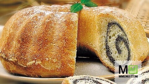 Рулет с маком Рулет с маком