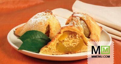 Персики в тесте Персики в тесте