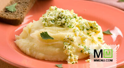 Картофельное пюре с яйцом и маслом Картофельное пюре с яйцом и маслом