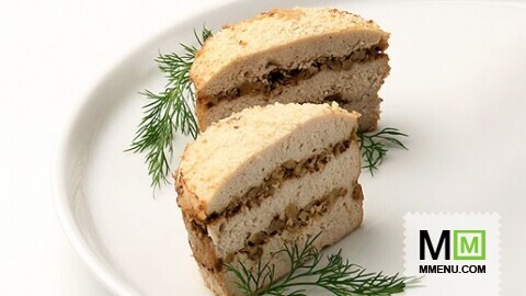 Суфле куриное с орехами Суфле куриное с орехами