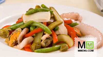 Салат с моллюсками Салат с моллюсками