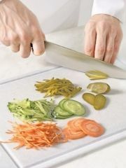 Приготовление блюда по рецепту - Салат «Овощное ассорти». Шаг 1