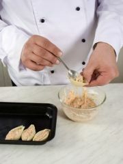 Приготовление блюда по рецепту - Ракушки фаршированные (3). Шаг 3