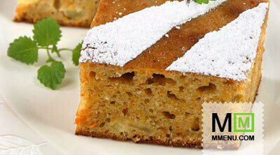 Морковный пирог с ананасами Морковный пирог с ананасами
