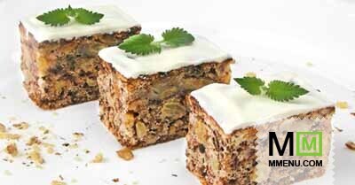 Пирожное с изюмом и орехами Пирожное с изюмом и орехами