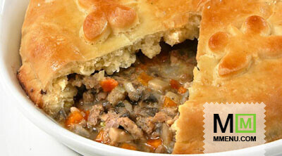 Пирог с говядиной и овощами Пирог с говядиной и овощами