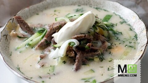 Мясная окрошка по-домашнему Мясная окрошка по-домашнему