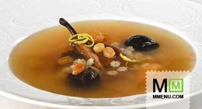 Суп фруктовый с макаронами Суп фруктовый с макаронами