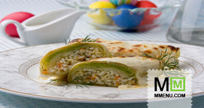 Голубцы с рисом и айвой Голубцы с рисом и айвой