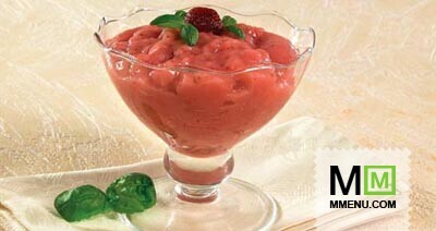 Молочно-клубничный мусс Молочно-клубничный мусс