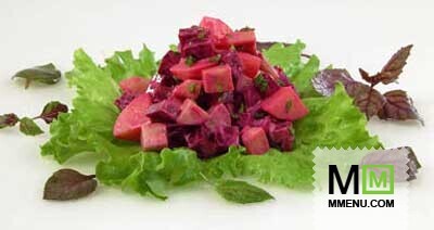 Салат из свеклы и картофеля Салат из свеклы и картофеля