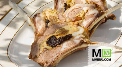 Рулет мясной с яблоками и сливами (3) Рулет мясной с яблоками и сливами (3)