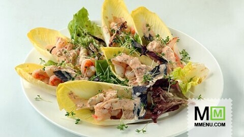 Салат с морепродуктами Салат с морепродуктами