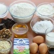 Приготовление блюда по рецепту - Орехово-медовый торт "Пчелка". Шаг 1