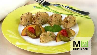 Сырные чипсы с орехами Сырные чипсы с орехами