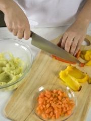 Приготовление блюда по рецепту - Постный суп-пюре из печеных овощей. Шаг 1