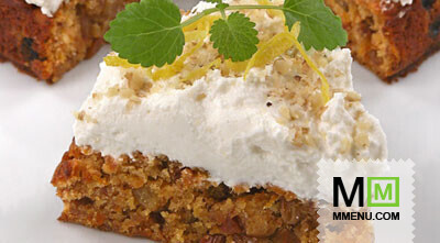 Торт с морковью и корицей Торт с морковью и корицей