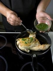 Приготовление блюда по рецепту - Цыпленок тапака. Шаг 1