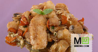 Куриная грудка с грибами Куриная грудка с грибами