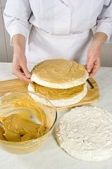 Приготовление блюда по рецепту - Воздушный торт с маком. Шаг 4