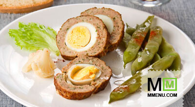 Мясные рулетики с яйцом Мясные рулетики с яйцом