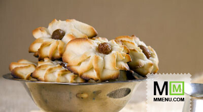 Курабье с изюмом Курабье с изюмом