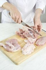 Приготовление блюда по рецепту - Террин из цыплят. Шаг 1