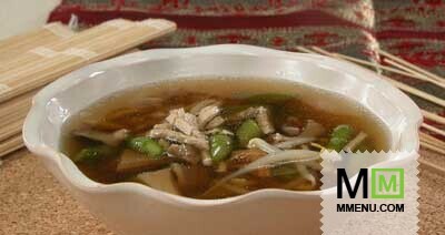 Суп с курицей и грибами Суп с курицей и грибами