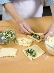 Приготовление блюда по рецепту - Шекецили (пирожки с картофелем и сыром). Шаг 3