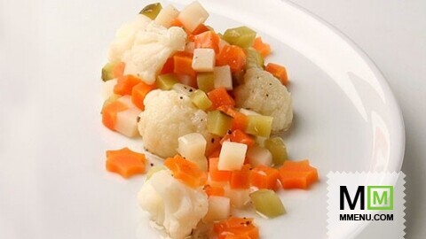 Салат картофельный с цветной капустой Салат картофельный с цветной капустой